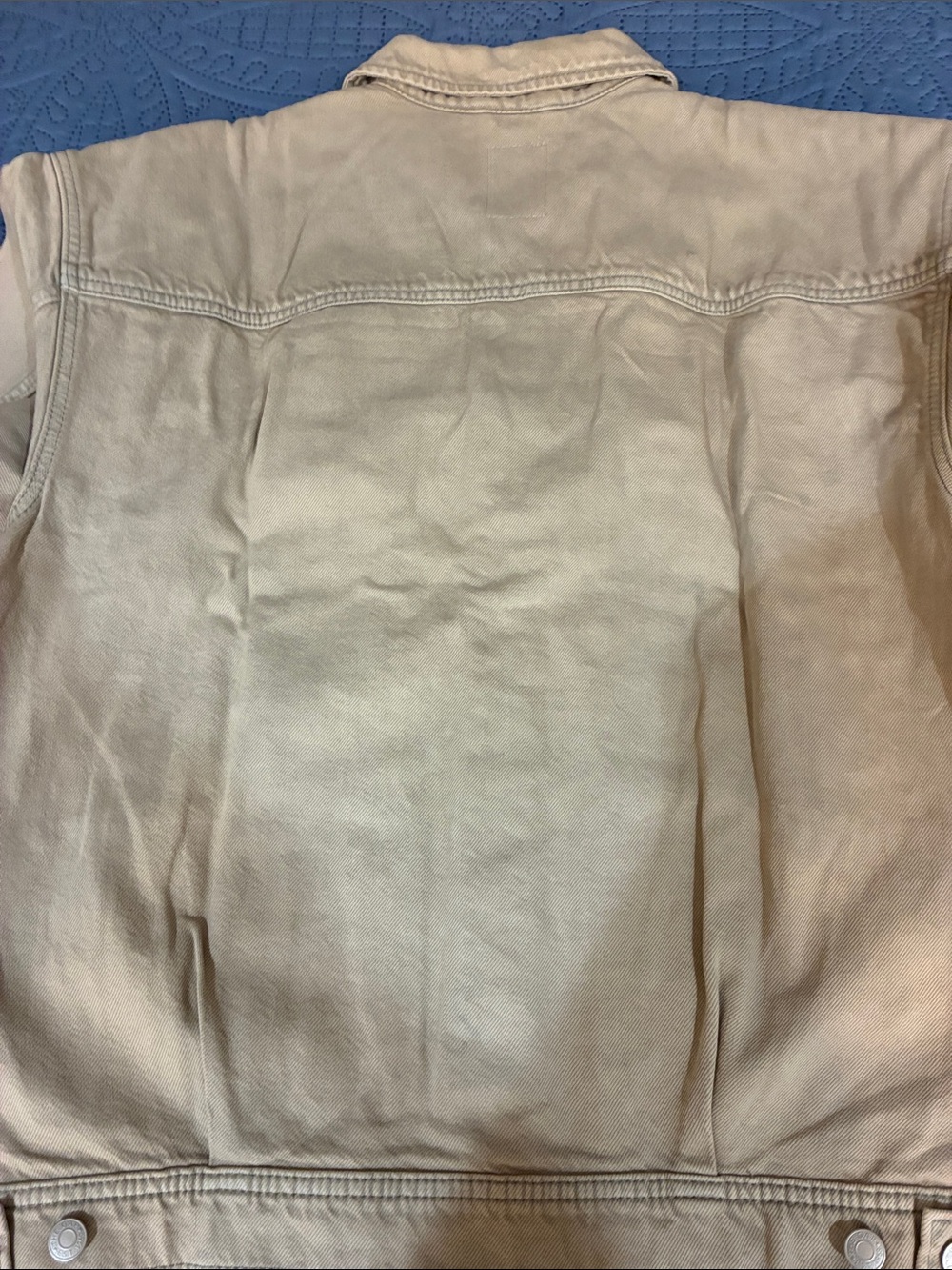 GAP Men's Canvas Shirt Jacket in Beige Size large 2026 collection NWT - Picture 13 of 15